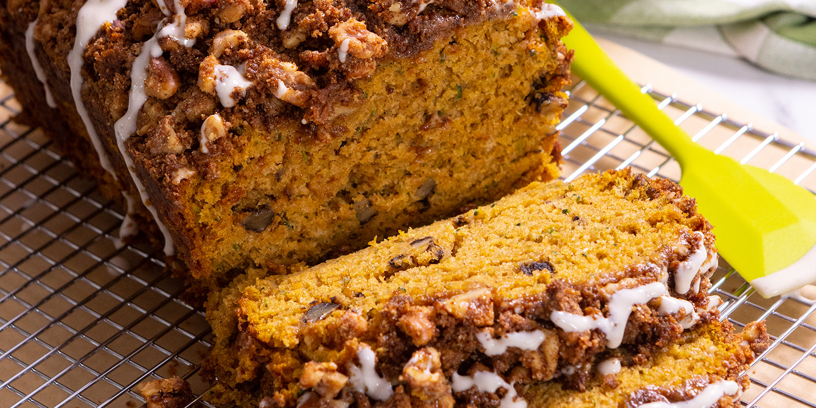 Pumpkin Spice Protein Zucchini Bread