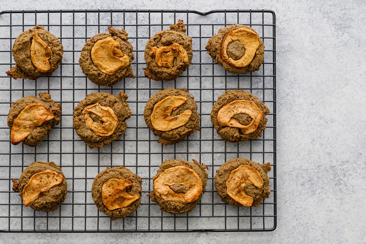 Apple Spice Protein Cookies