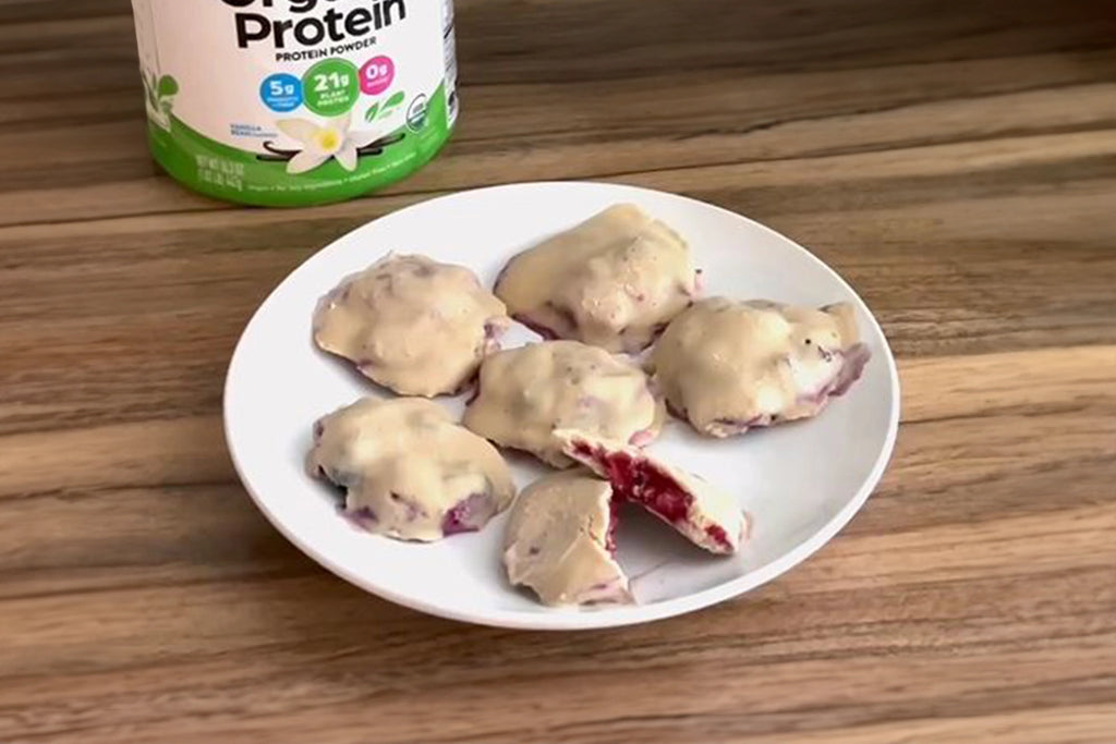 No Bake Protein Jam Bars Orgain