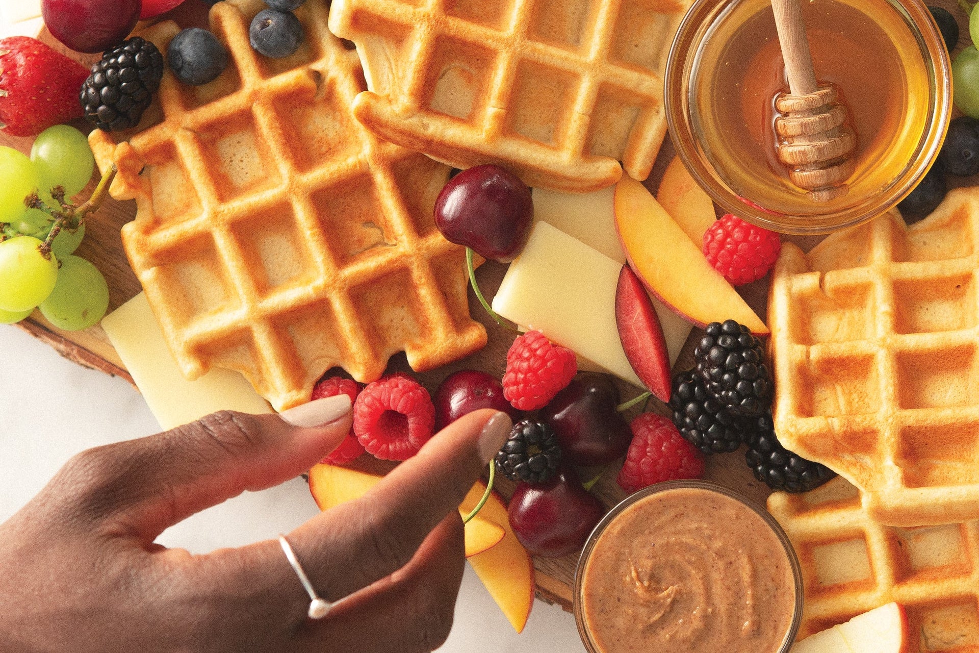 Simple Protein Waffles