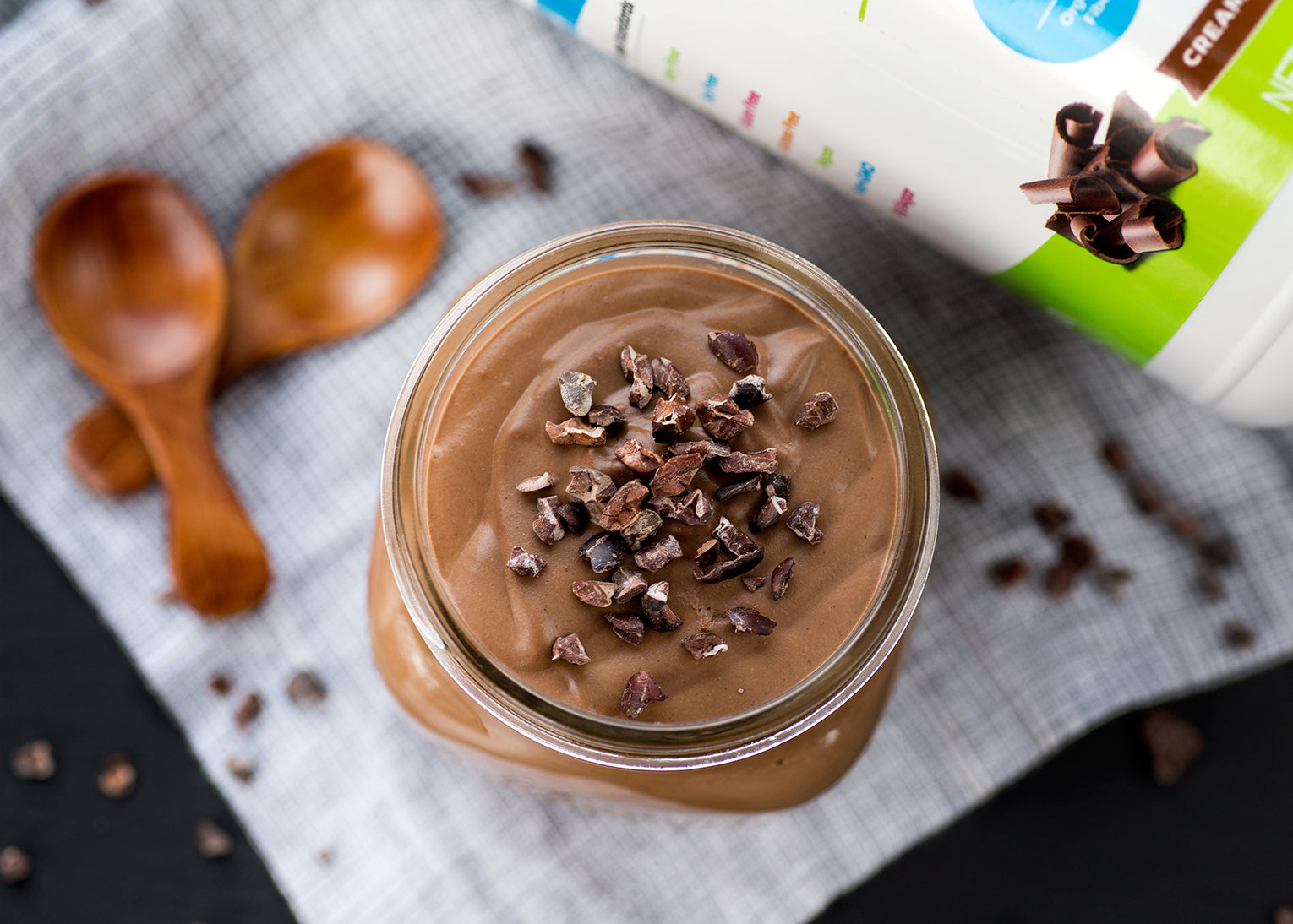 Vegan Keto Chocolate Pudding