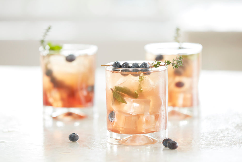 Blue(berry) Mojito Spritzer