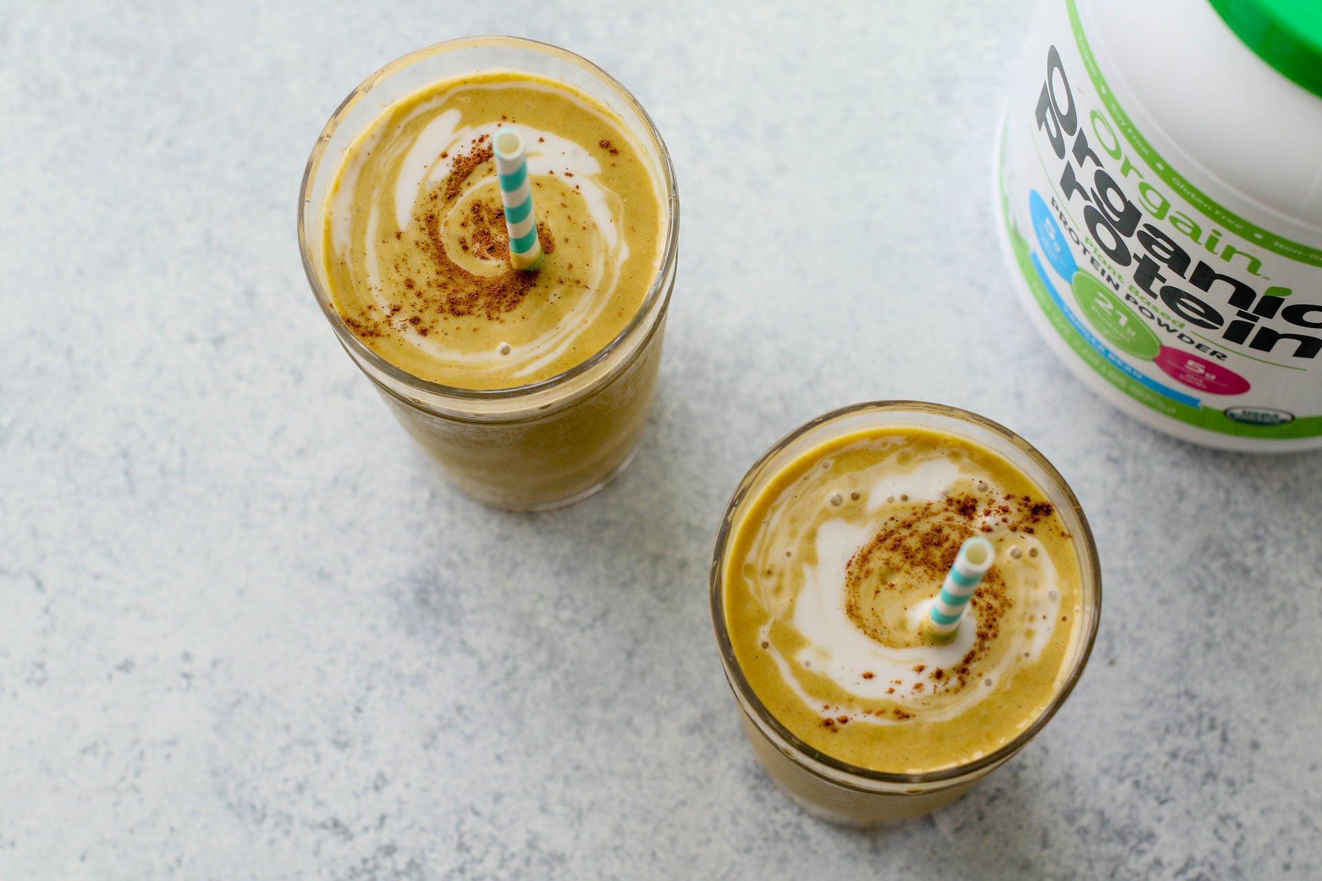 Low Carb Pumpkin Spice Latte Smoothie