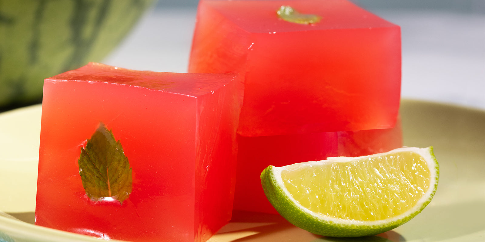 Watermelon Collagen Cubes