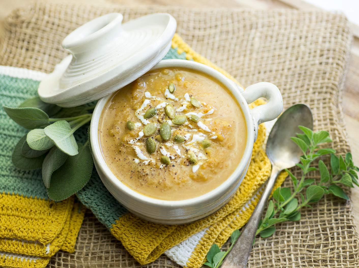 Protein Butternut Squash Bisque