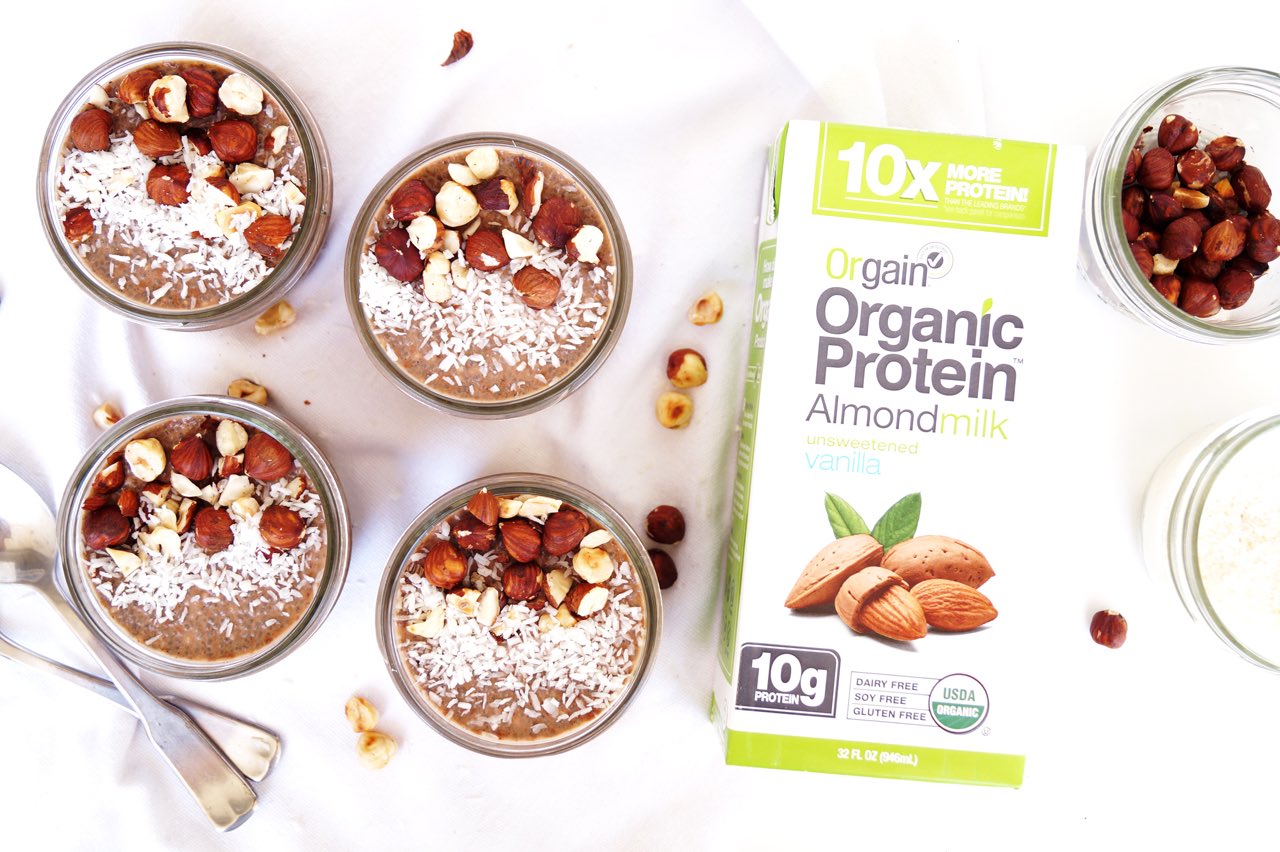 Chocolate Hazelnut Protein Pudding
