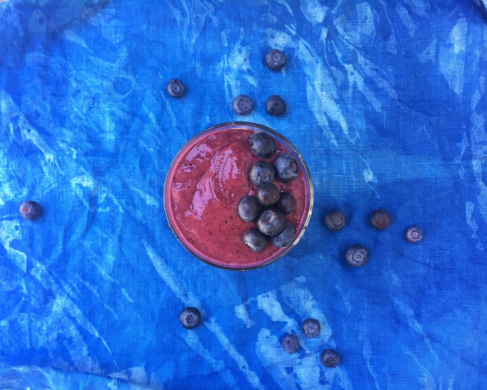 Pomegranate Blueberry Smoothie