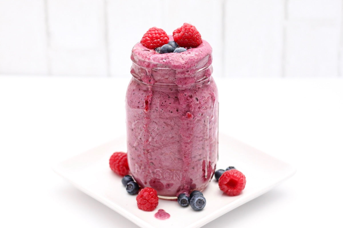 Post-Workout Berry Blast Protein Smoothie