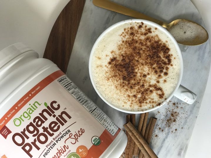 Pumpkin Spice Protein Latte