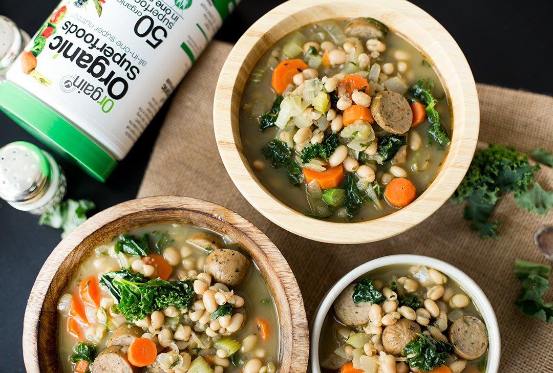 Orgain Superfoods White Bean & Kale Soup