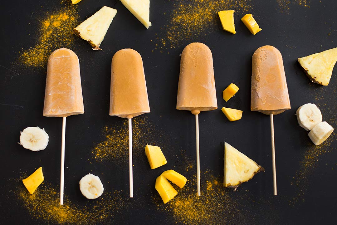 Turmeric Superfoods Popsicles