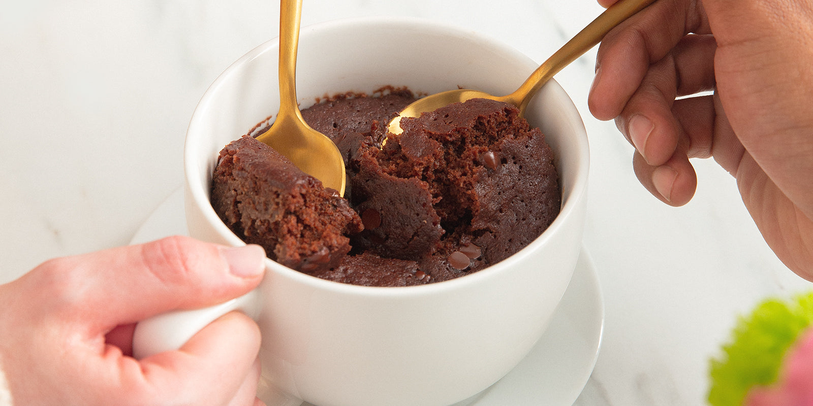 Vegan Chocolate Protein Mug Cake