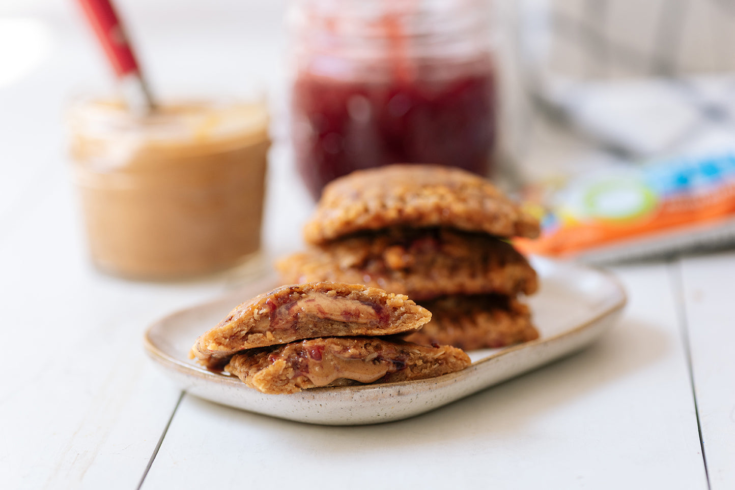PB & J Ravioli Snack for Kids