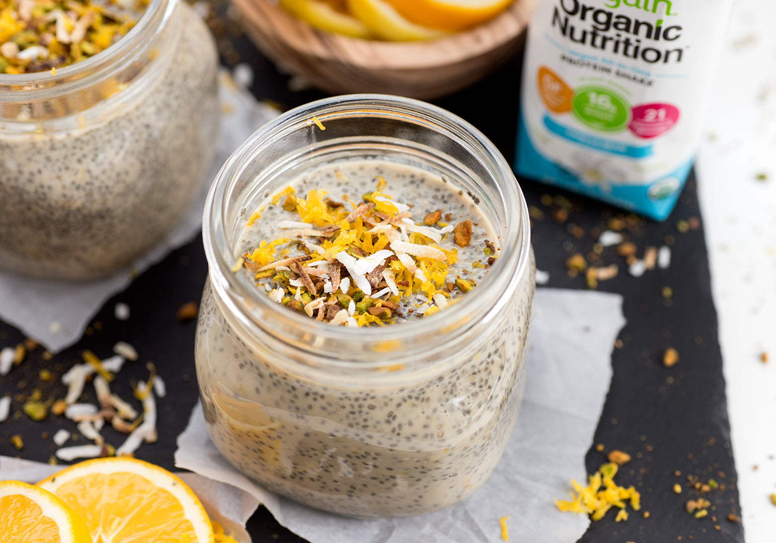 Meyer Lemon Chia Pudding