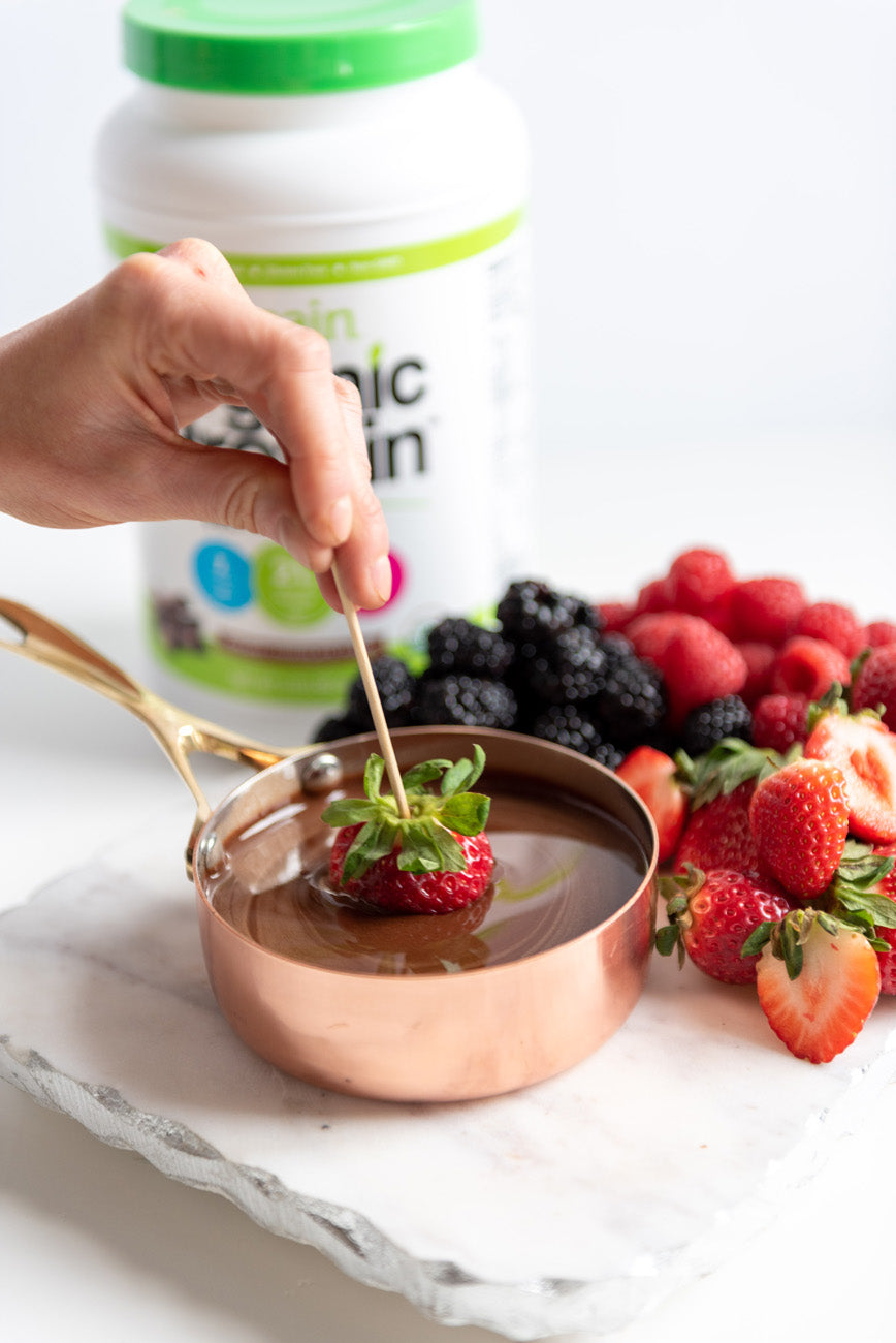 Clean Keto Chocolate Covered Fruit