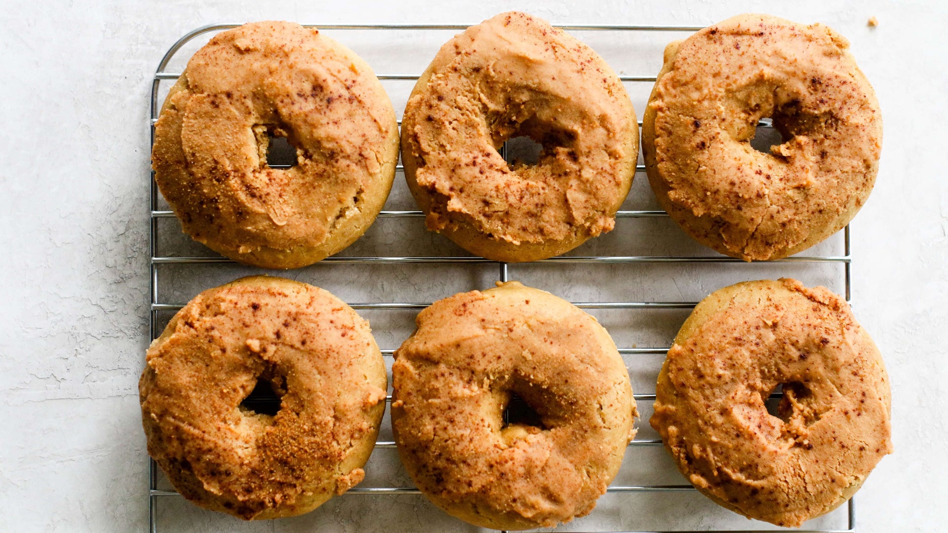Vegan Vanilla Protein Donuts
