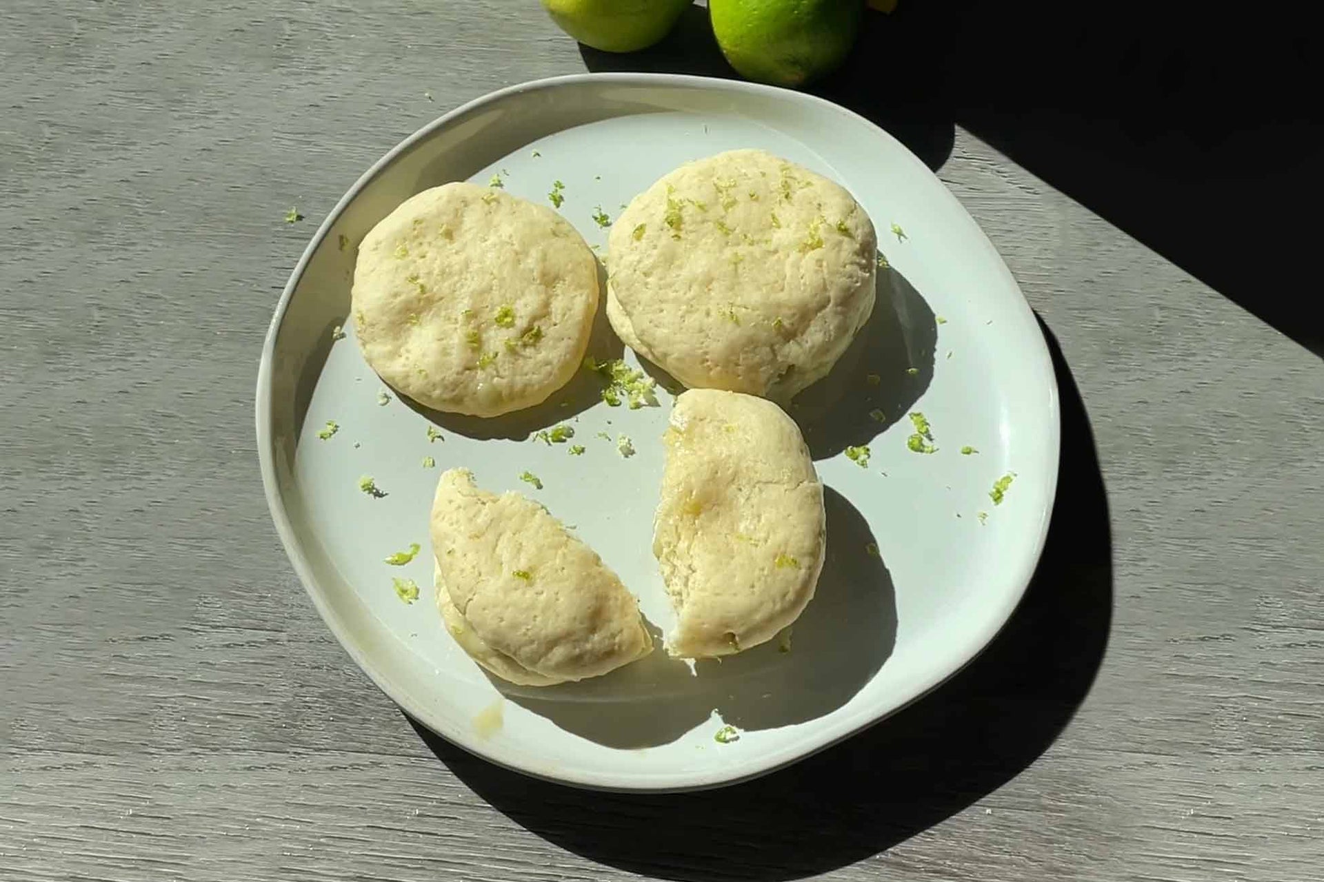 Key Lime Sandwich Cookies