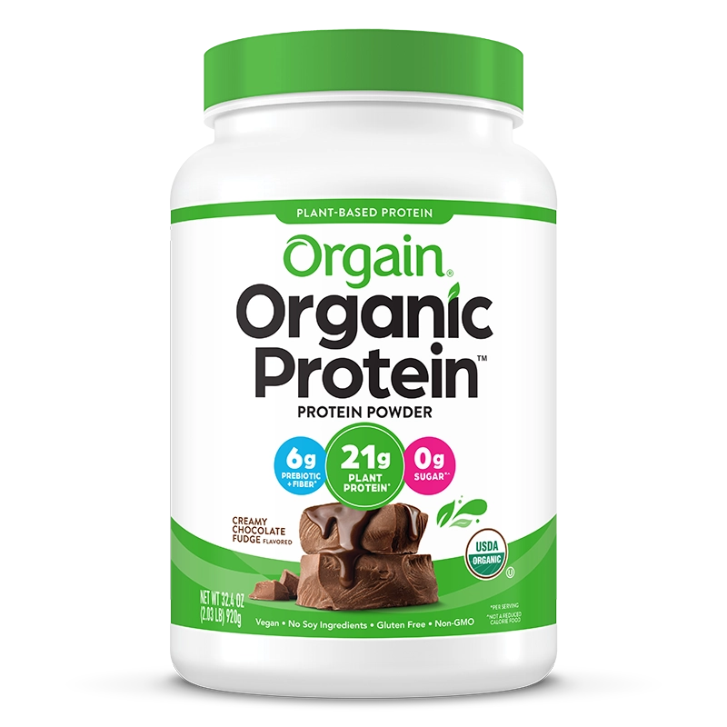 Organic Protein™ Plant Based Protein Powder - Creamy Chocolate Fudge Featured Image