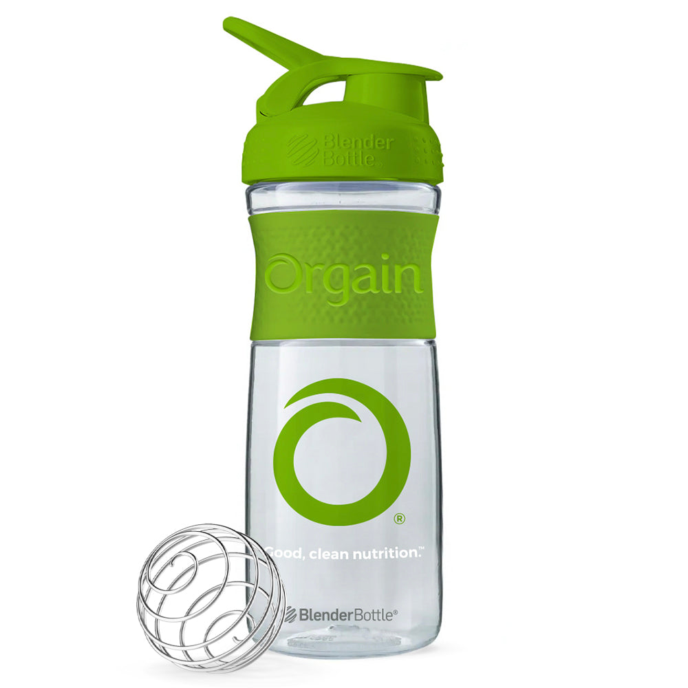 front of Orgain BlenderBottle SportMixer - 28oz - Green Green Color