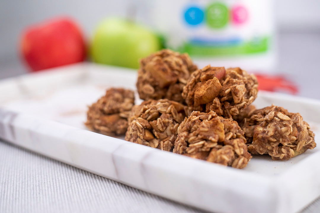 Apple Cinnamon Protein Cookies