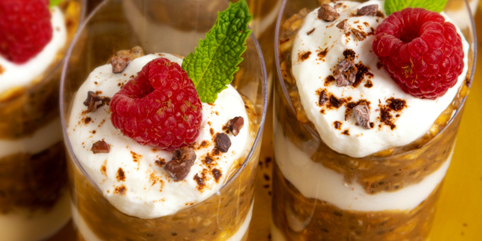 Protein Holiday Parfaits