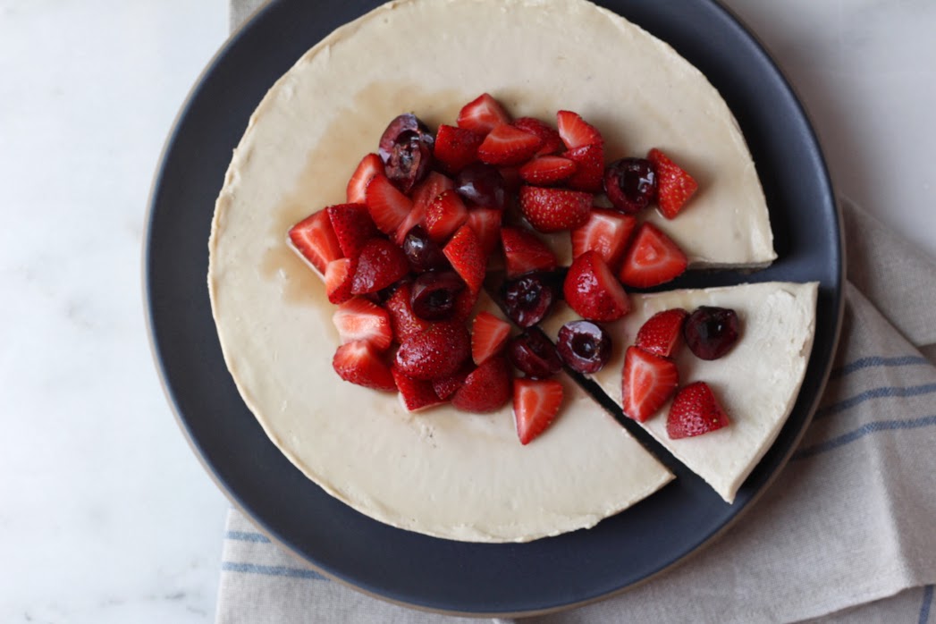 Cashew Vanilla Cheesecake