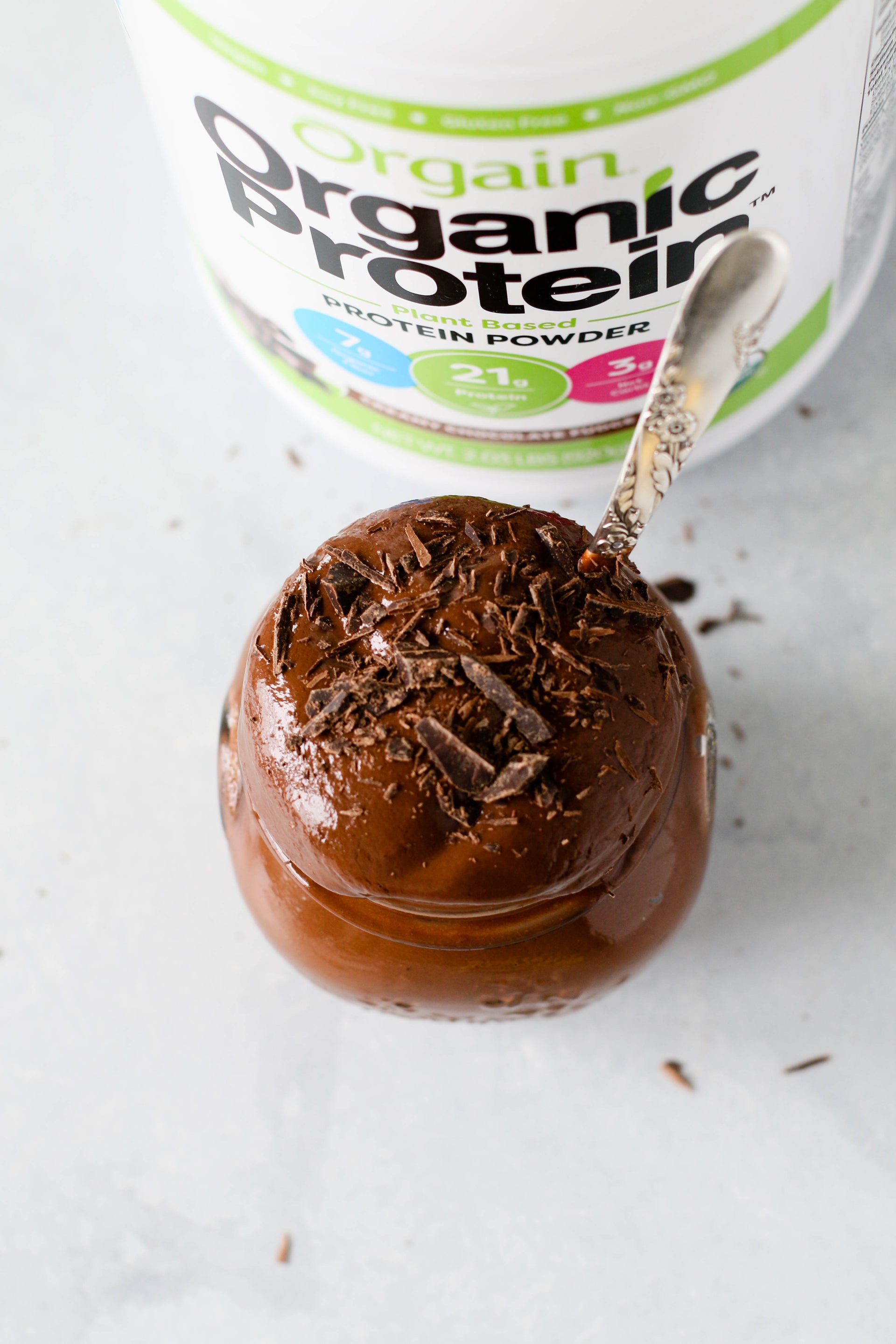 Double Chocolate Banana Protein Soft Serve