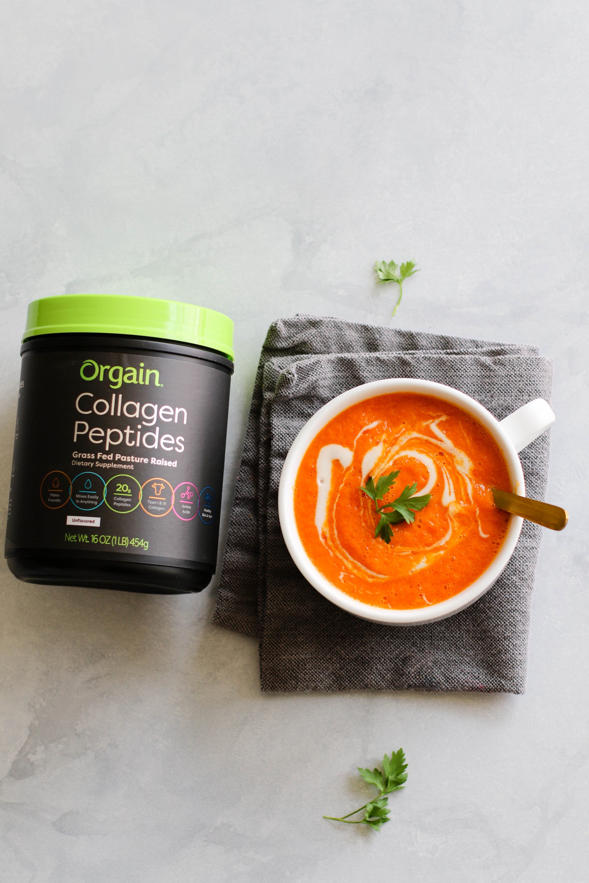Collagen Carrot Soup