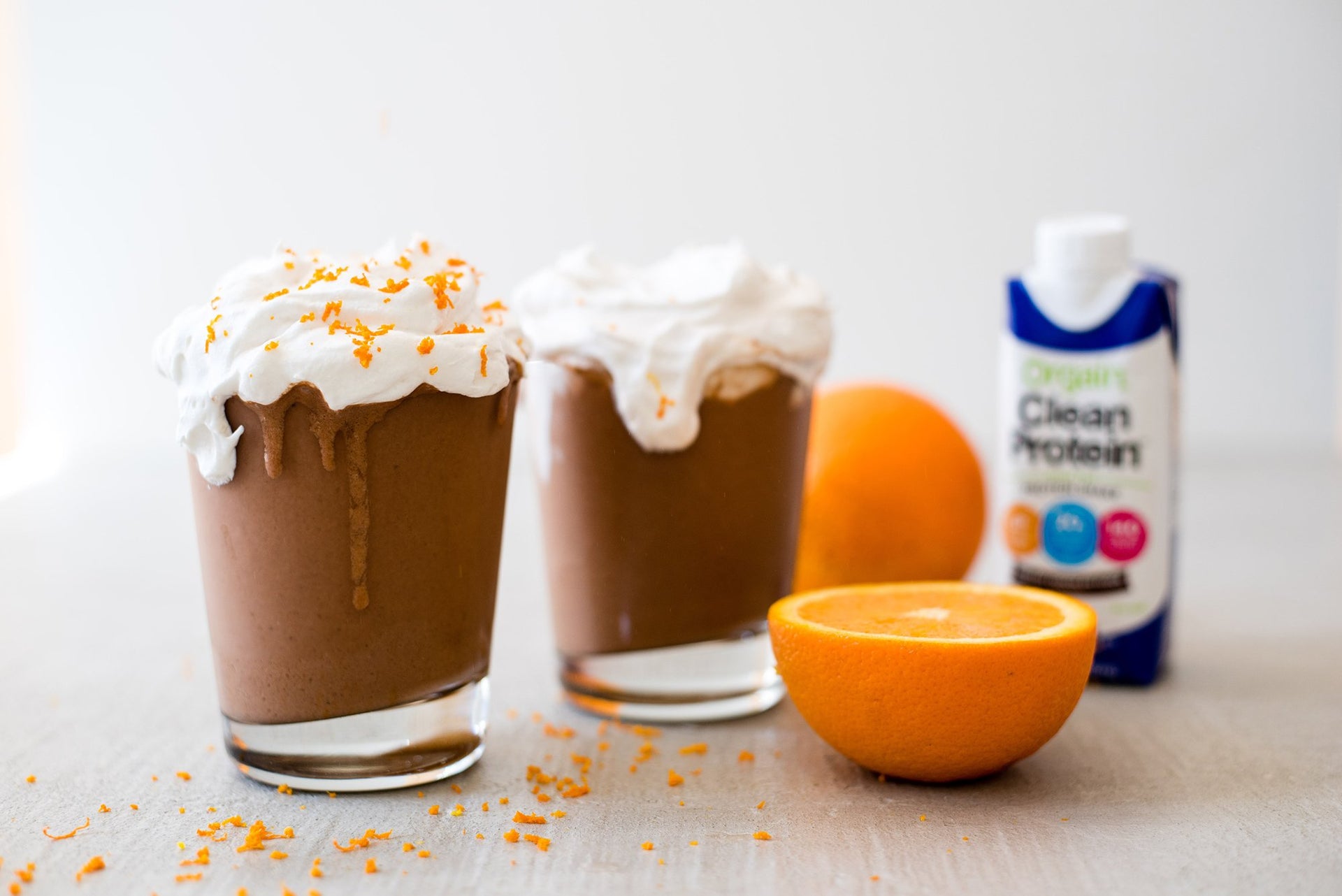 Chocolate Orange Protein Smoothie