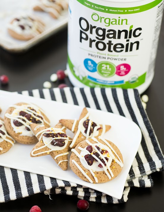 Protein Christmas cookie