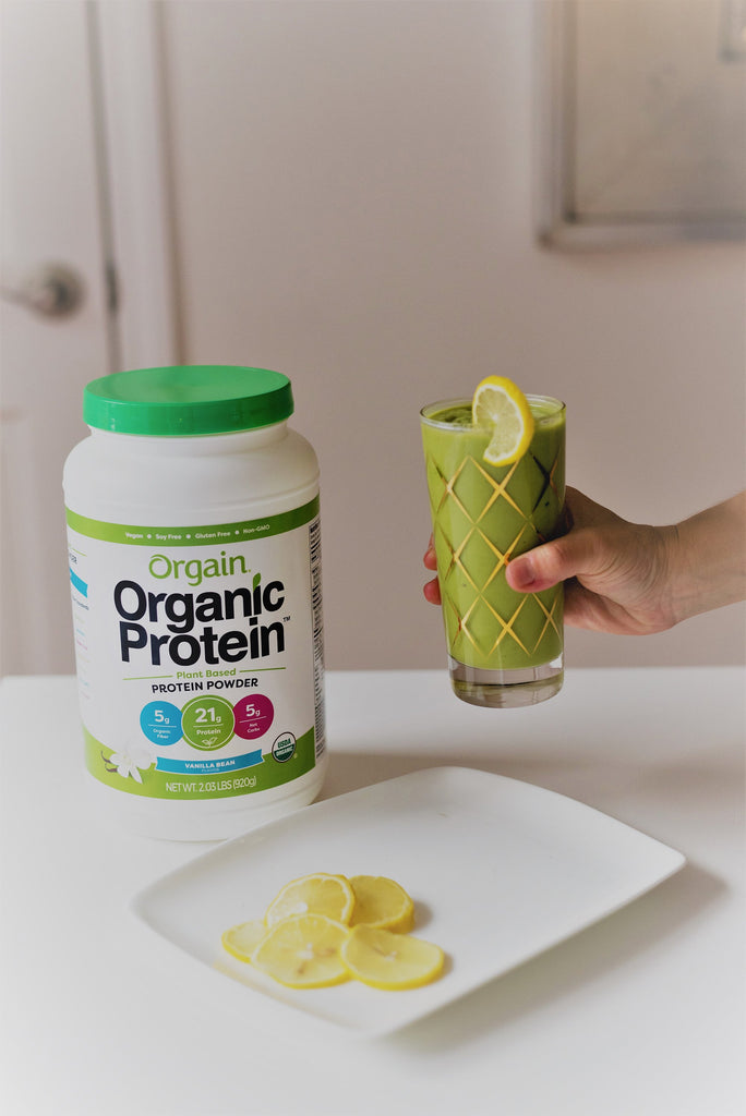 Organic Protein Smoothie -Sweet Vanilla Green Smoothie Recipe – Orgain