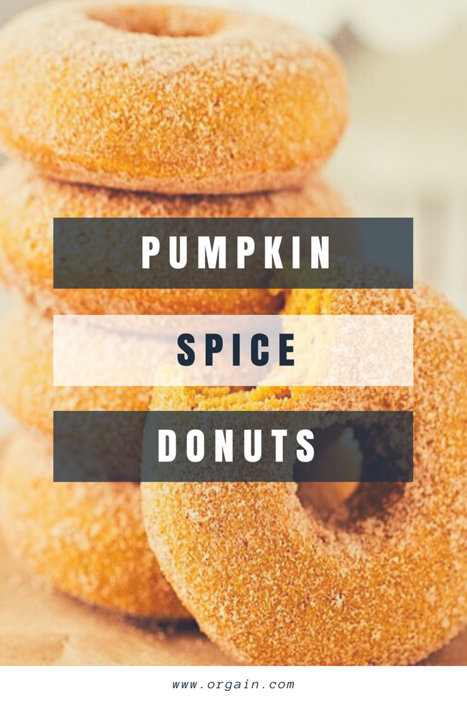 Pumpkin Spice Donuts Recipe Organic Plant Based Protein Powder Orgain