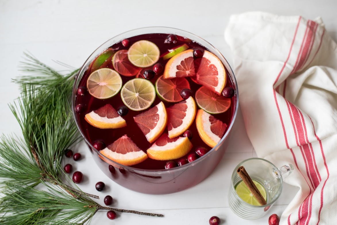Superfoods Holiday Party Punch