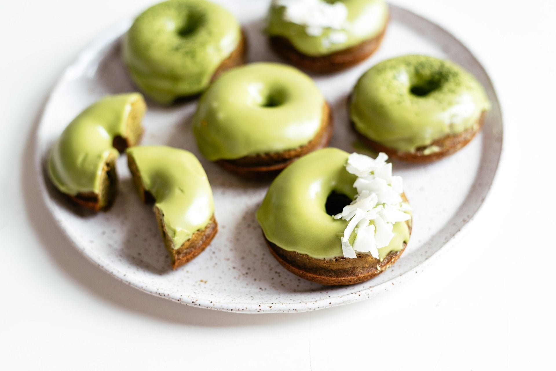 Matcha Protein Donut