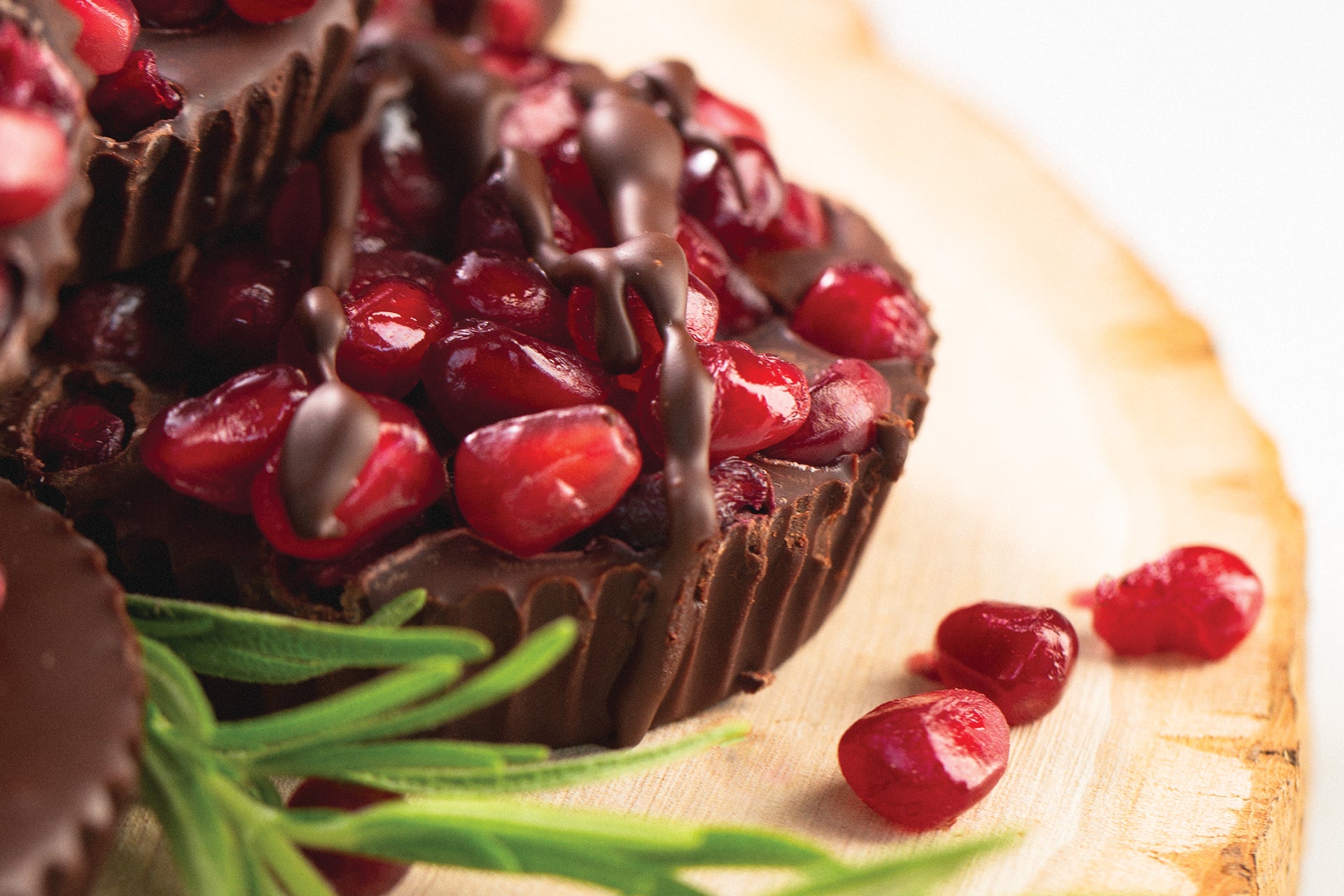 Protein Pomegranate Cups