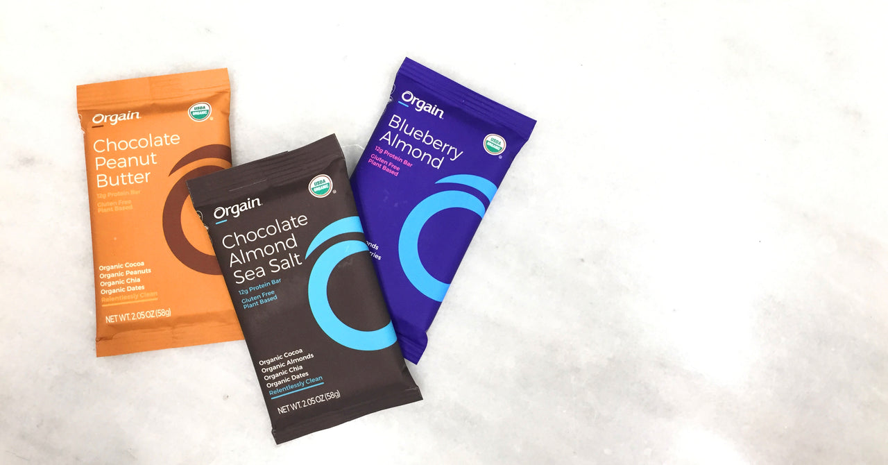 Orgain Simple Protein Bars -Vegan Protein Bar- Organic Protein Bars