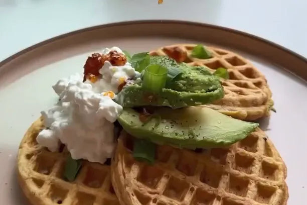 Savory Protein Waffles