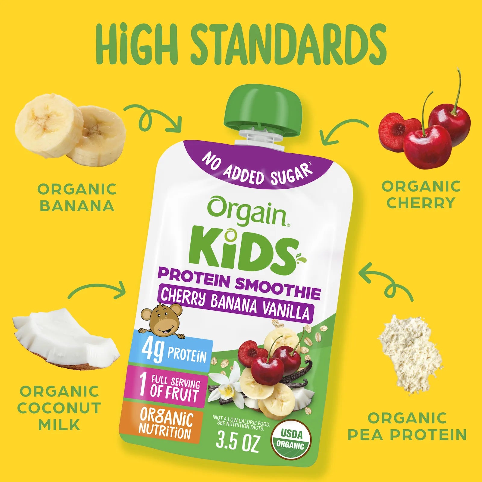 Kids Protein Smoothie - Cherry Banana Vanilla