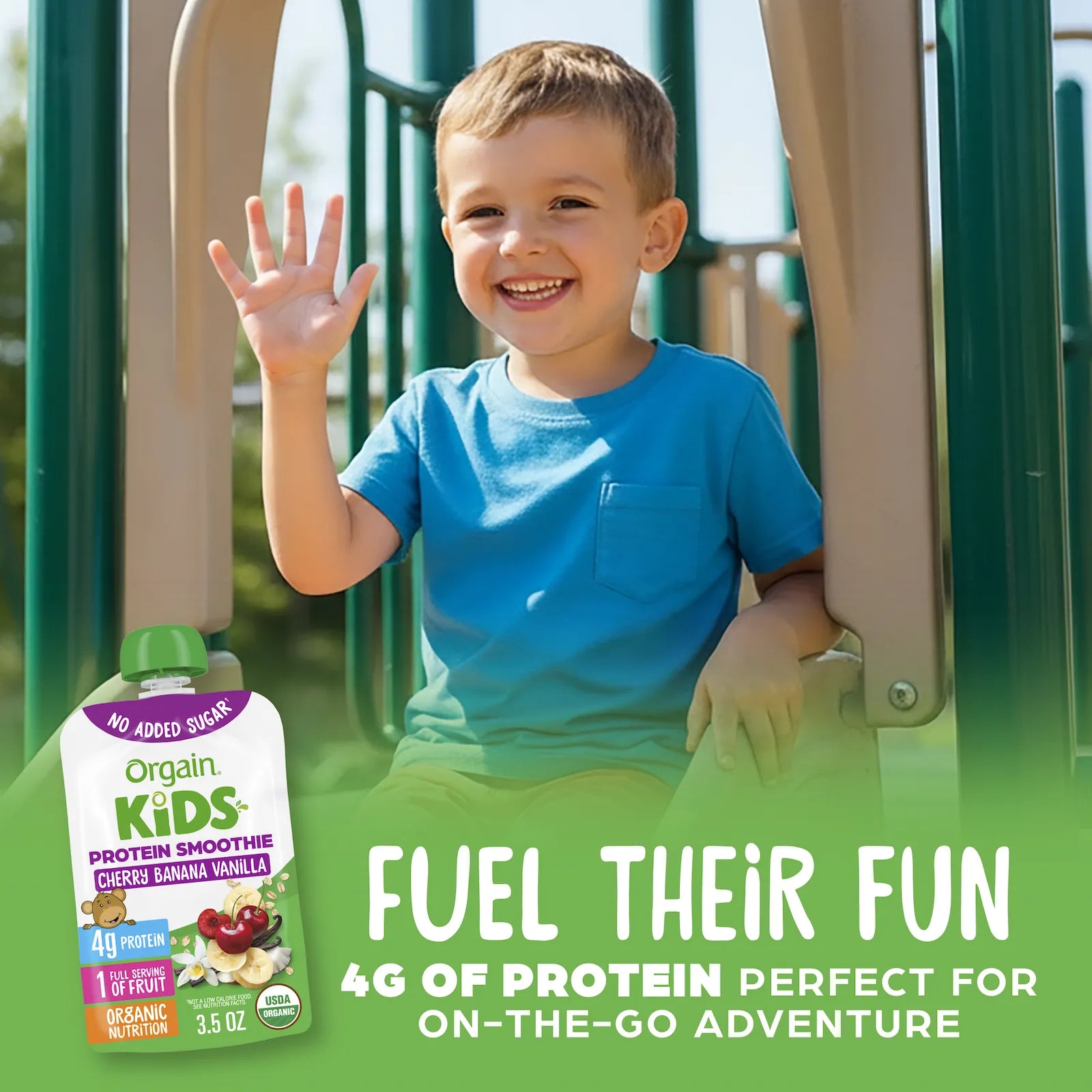 Kids Protein Smoothie - Cherry Banana Vanilla