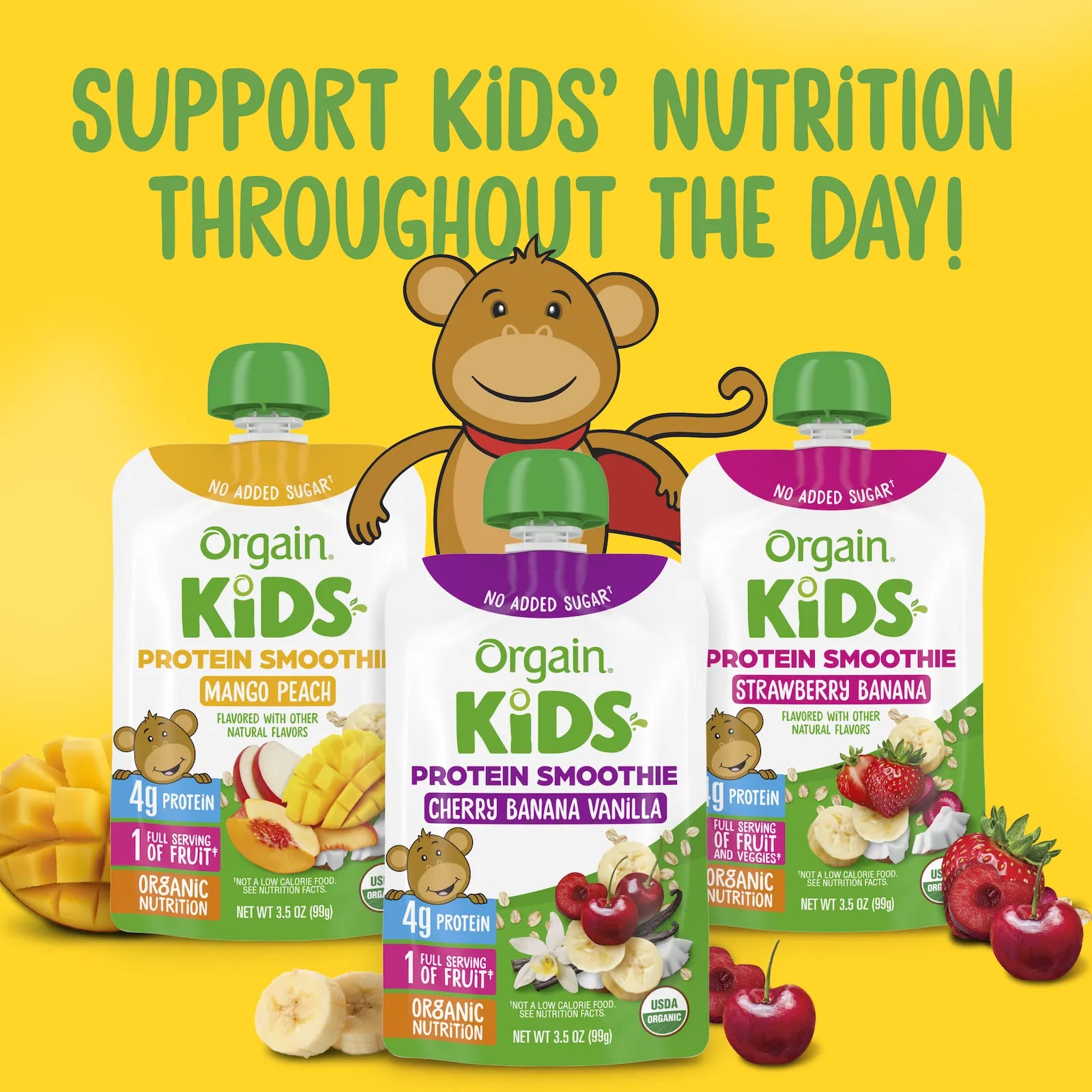 Kids Protein Smoothie - Cherry Banana Vanilla