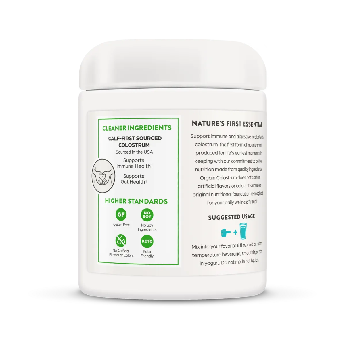 colostrum glutathione ARMRA Colostrum Unflavored Jar: Pure, Potent ARMRA Jar For Optimal Health main image 0