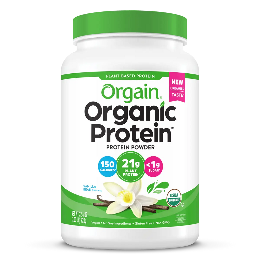 Organic Protein™ Plant Based Protein Powder - Vanilla Bean Featured Image