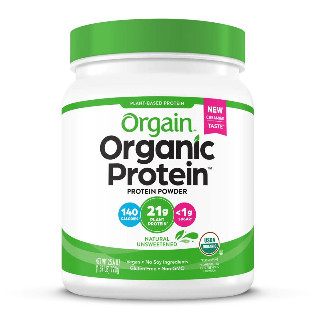 Organic Protein™ Plant Based Protein Powder - Natural Unsweetened Featured Image