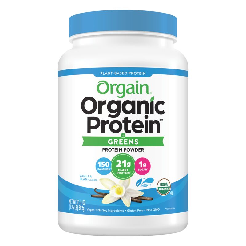 Organic Protein™ & Greens Plant Based Protein Powder - Vanilla Bean Featured Image