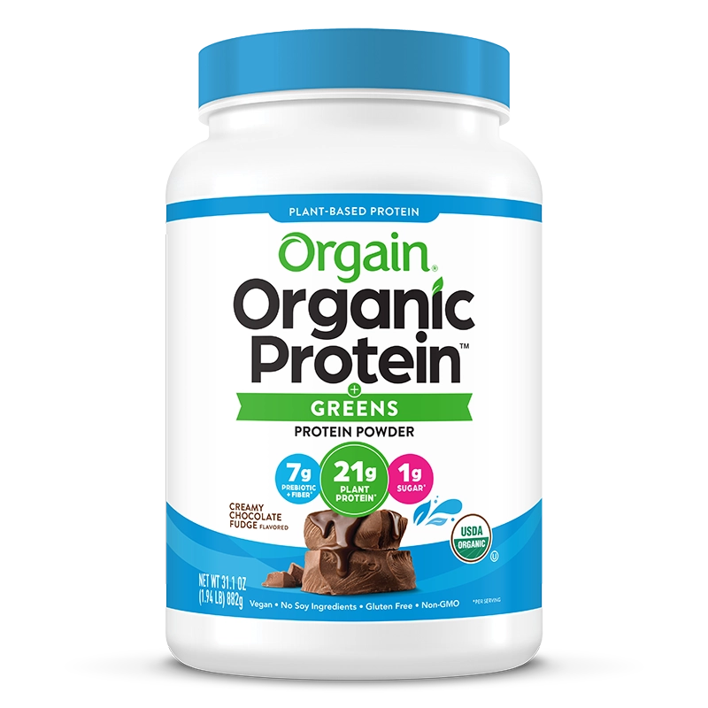 Chocolate Organic Protein Greens Plant-Based Protein Powder | Orgain