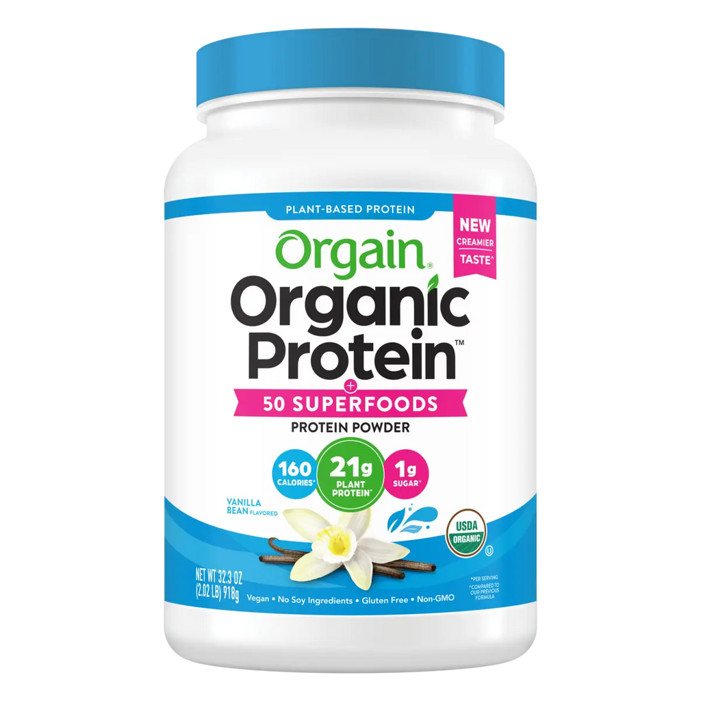 Organic Protein™ & Superfoods Plant Based Protein Powder - Vanilla bean Featured Image