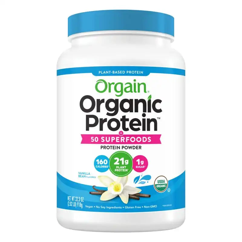 Organic Protein™ & Superfoods Plant Based Protein Powder - Vanilla bean Featured Image