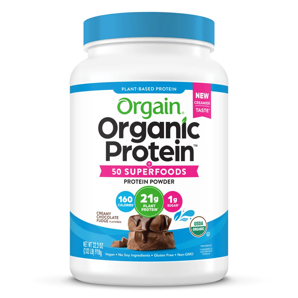 Organic Protein™ & Superfoods Plant Based Protein Powder - Creamy Chocolate Fudge Featured Image