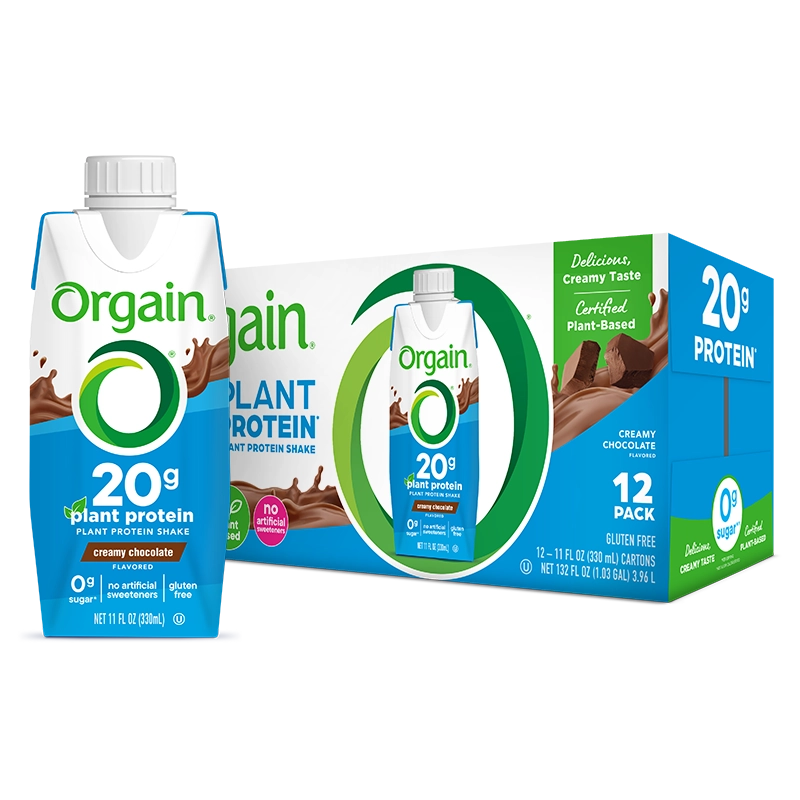 Plant Based Protein Shakes Creamy Chocolate | Orgain