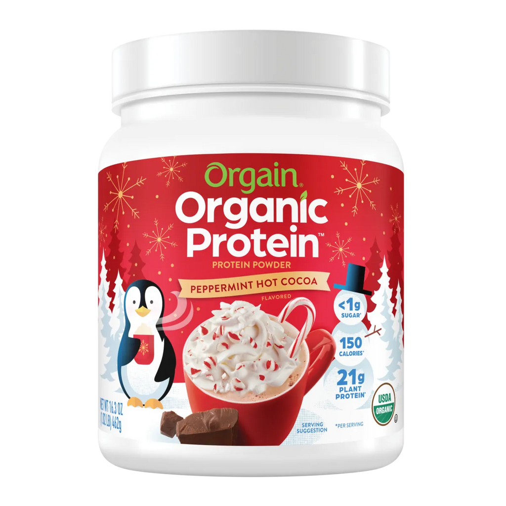 Organic Protein™ Plant Based Protein Powder - Peppermint Hot Cocoa Featured Image